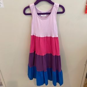 Hanna Anderson swing dress racer back